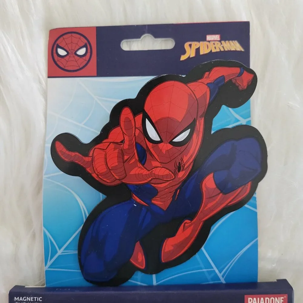 Paladone Spiderman Fridge Clip and Memo Pad Set